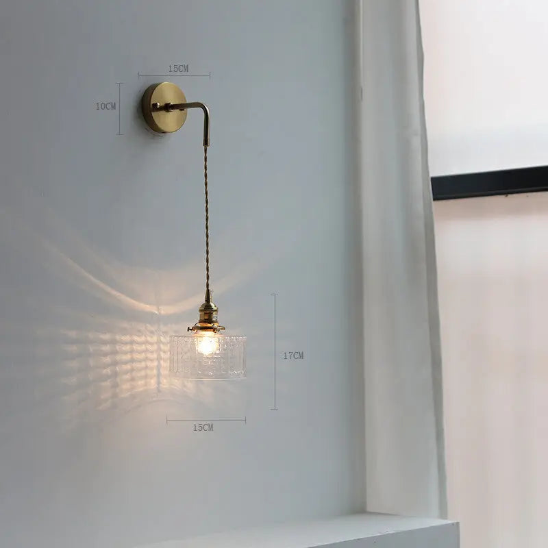 Adjustable Wall Lamp In Front Of Mirror In Bedside Study Living Room - Image #12