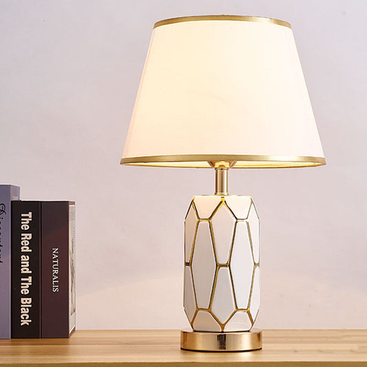 Touch American Ceramic Table Lamp In Bedroom
