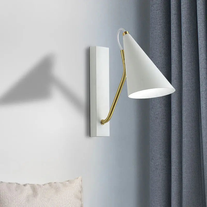 Bedside Bedroom Nordic Minimalist LED Wall Lamp - Image #1