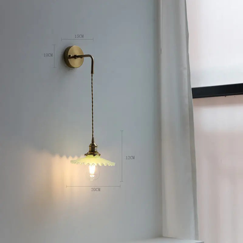 Adjustable Wall Lamp In Front Of Mirror In Bedside Study Living Room - Image #19
