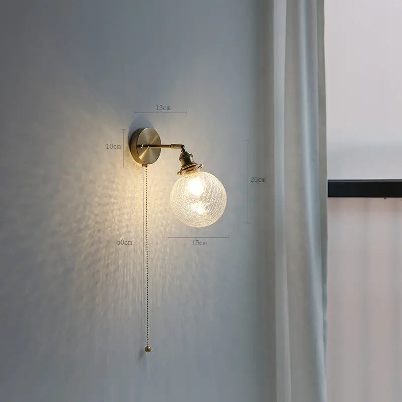 Adjustable Wall Lamp In Front Of Mirror In Bedside Study Living Room - Image #11