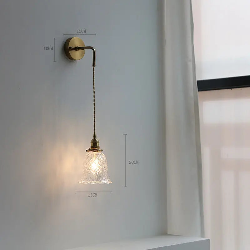 Adjustable Wall Lamp In Front Of Mirror In Bedside Study Living Room - Image #17