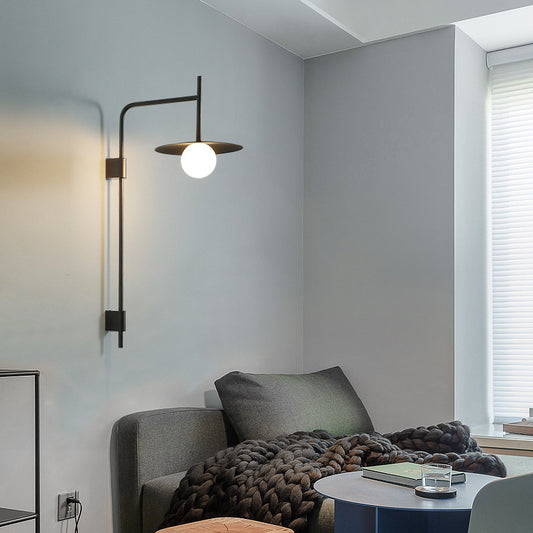 Nordic Living Room Decoration Wall Light Modern Simple Bedroom Study Bedside Lamp